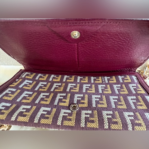 Fendi Zucchino Long wallet in signature monogram multicolored canvas. - Picture 7 of 16